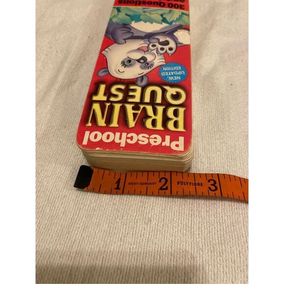 Brain Quest Preschool Age 4 300 Questions Answer Fan Cards - Picture 6 of 8